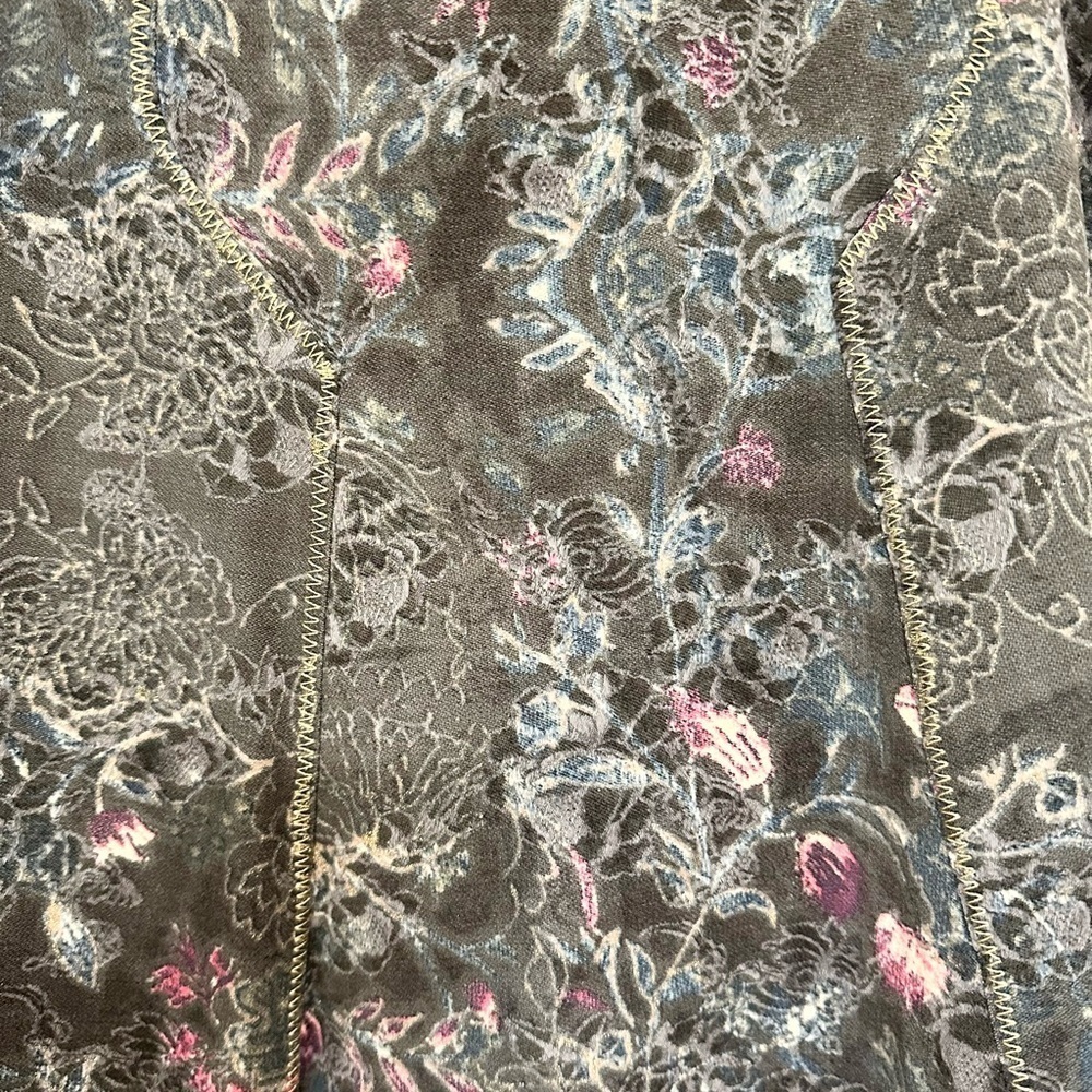 Roberto Cavalli class floral midi skirt size 40 elegant quiet luxury - Picture 4 of 5